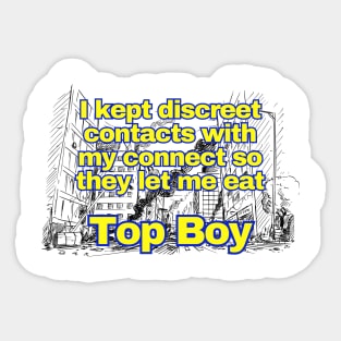 Top Boy Sticker